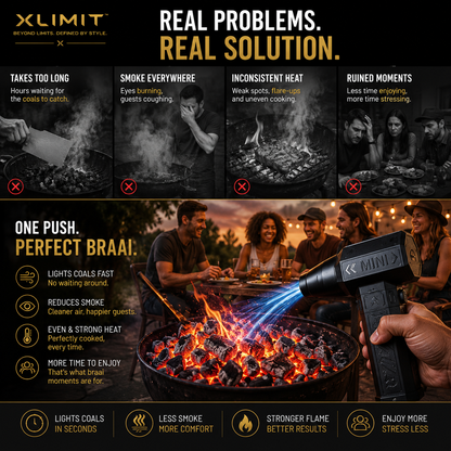 Braai Buddy™ cordless airflow blower product view
