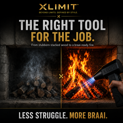 Braai Buddy™ rechargeable cordless fire blower product view